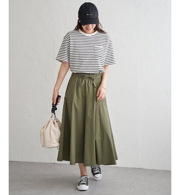 ikka「冷感コットン半袖ポケットTシャツ」|Tシャツ・カットソー|