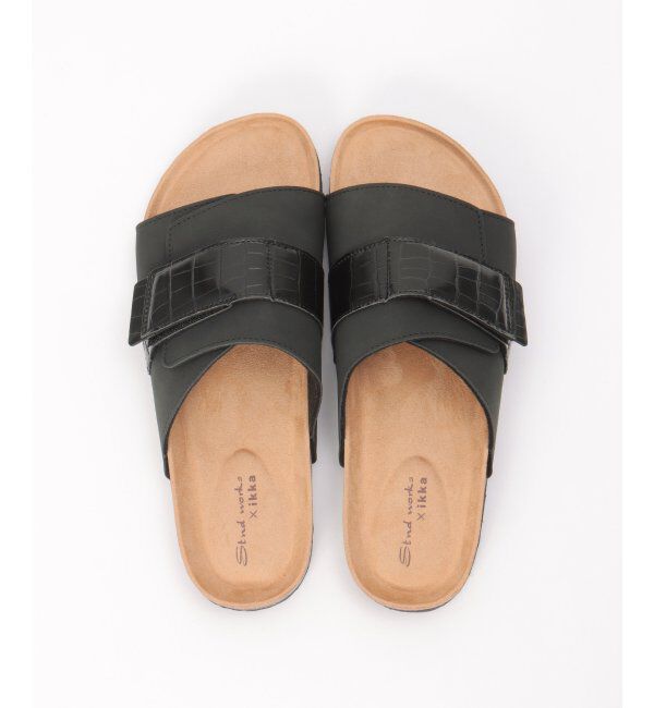 ikka「クロコワンベルトサンダル」|その他|