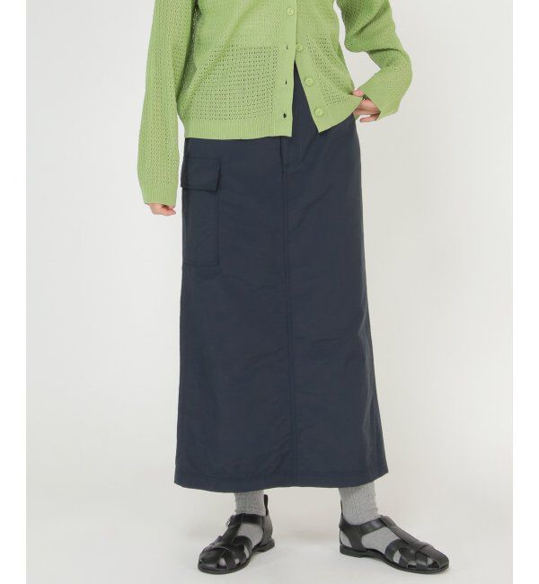 Lbc with Life「スリットカーゴスカート」|スカート|ネイビー