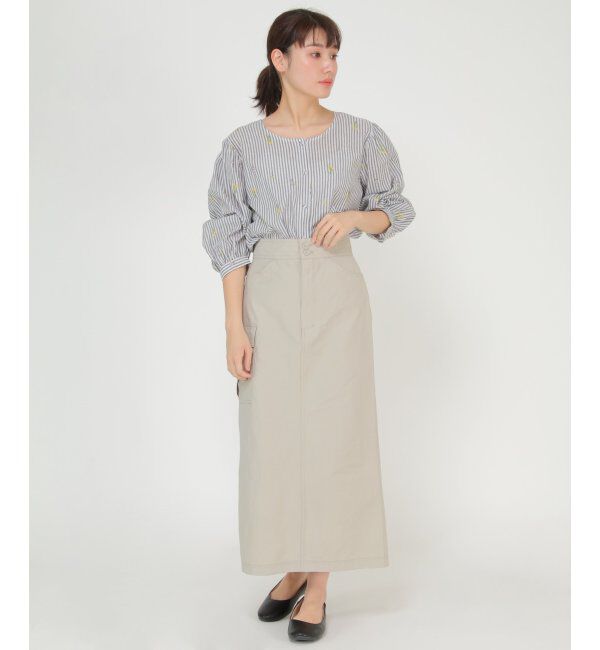 Lbc with Life「スリットカーゴスカート」|スカート|