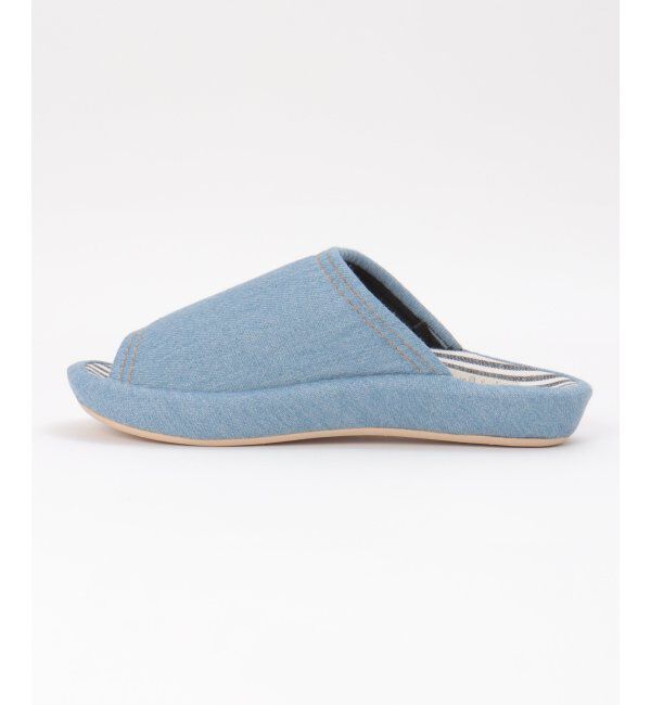 Lbc with Life「3Dコンフォートデニムスリッパ」|ルームシューズ|