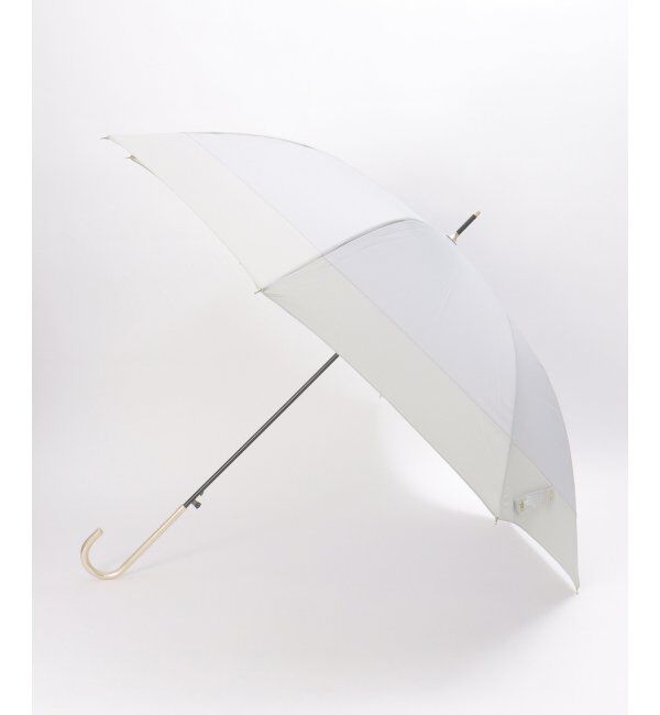 Lbc with Life「Wpc. 切り継ぎプレーン 雨傘 長傘」|傘|グレー