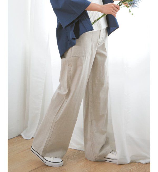 Lbc with Life「コットンシャンブレーベーカーパンツ」|その他|