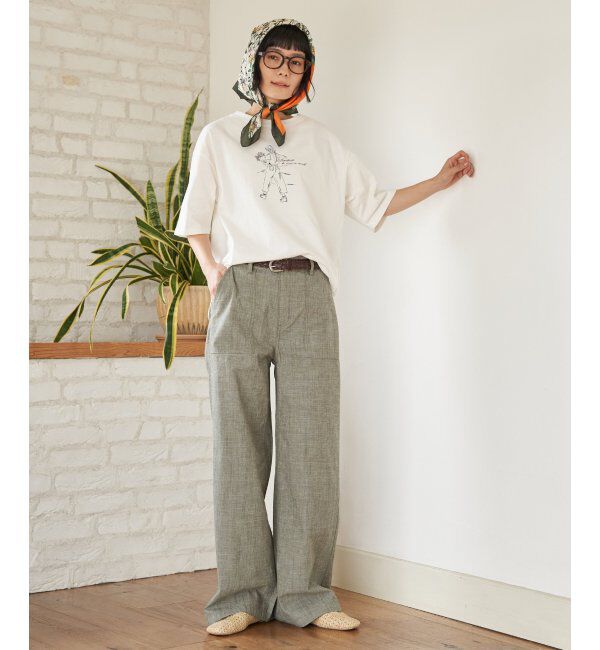 Lbc with Life「コットンシャンブレーベーカーパンツ」|その他|