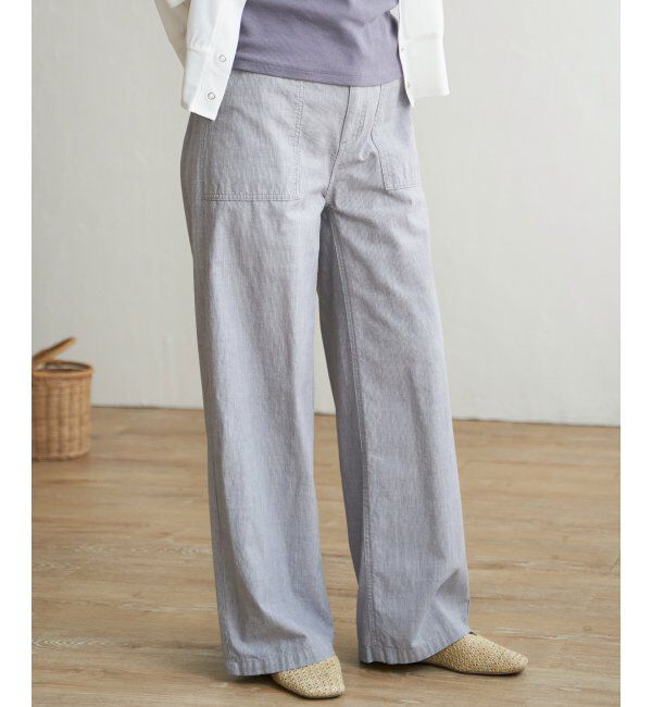 Lbc with Life「コットンシャンブレーベーカーパンツ」|その他|