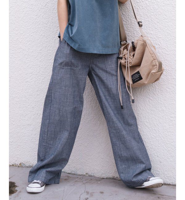 Lbc with Life「コットンシャンブレーベーカーパンツ」|その他|