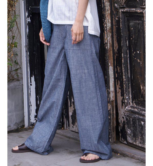 Lbc with Life「コットンシャンブレーベーカーパンツ」|その他|