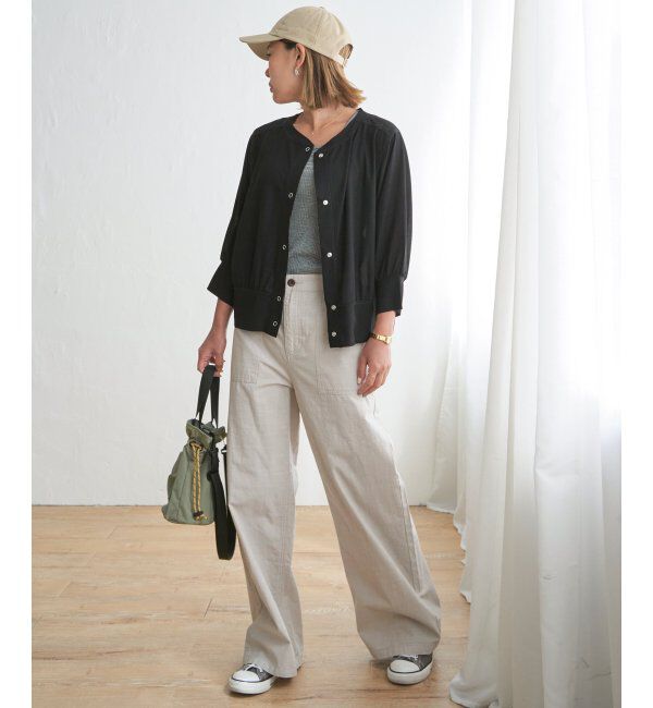 Lbc with Life「コットンシャンブレーベーカーパンツ」|その他|