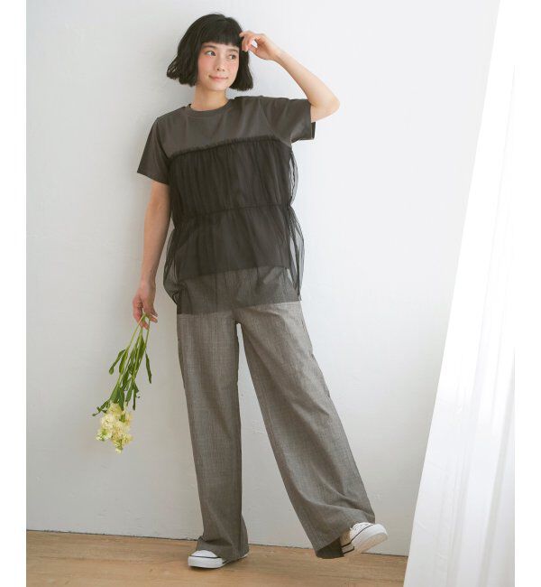 Lbc with Life「コットンシャンブレーベーカーパンツ」|その他|