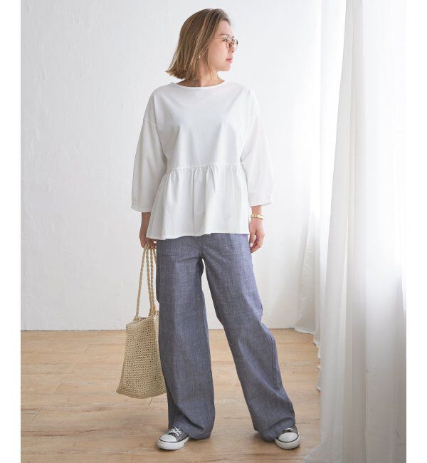 Lbc with Life「コットンシャンブレーベーカーパンツ」|その他|