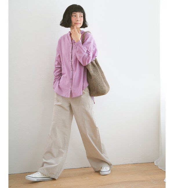 Lbc with Life「コットンシャンブレーベーカーパンツ」|その他|