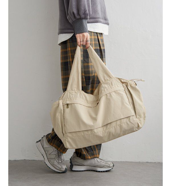 Lbc with Life「撥水ワッシャーキャリーオンボストンバッグ」|その他|