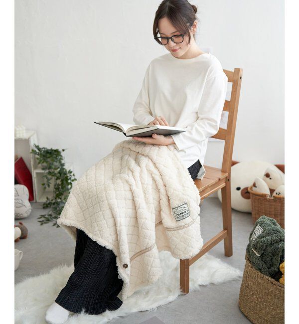 Lbc with Life「キルンケットブランケット M」|その他|オフホワイト