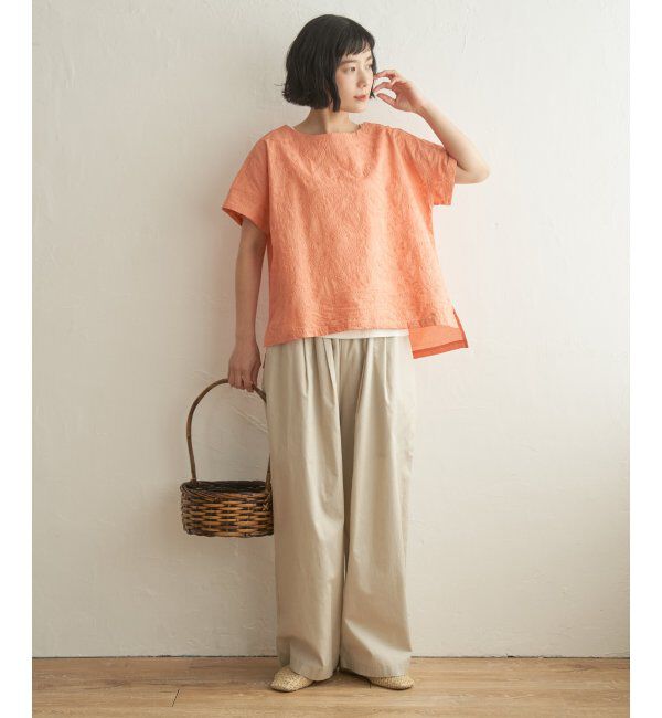 Lbc with Life「ペイズリーシシュウブラウス」|シャツ・ブラウス|