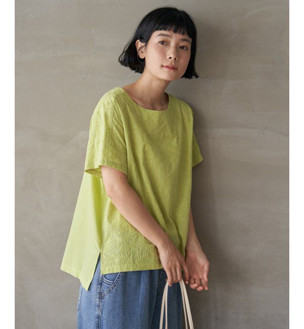 Lbc with Life「ペイズリーシシュウブラウス」|シャツ・ブラウス|