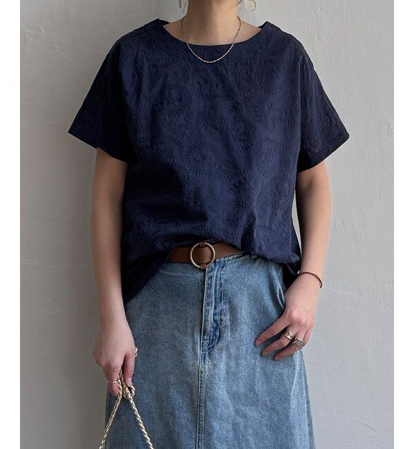 Lbc with Life「ペイズリーシシュウブラウス」|シャツ・ブラウス|