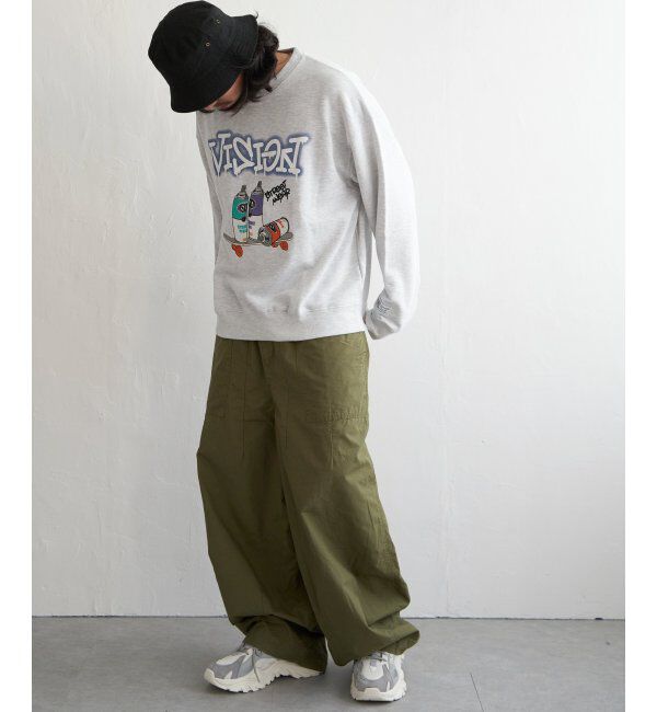 VENCE share style「VISION STREET WEAR ビジョンストリートウェア スプレーイラストトレーナー」|スウェット・ジャージ|