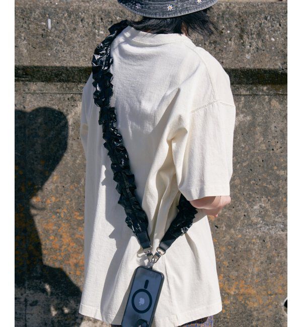 VENCE share style「ロングシャーリングストラップ」|その他|ブラック