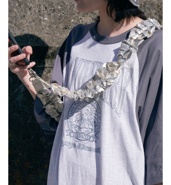 VENCE share style「ロングシャーリングストラップ」|その他|ゴールド