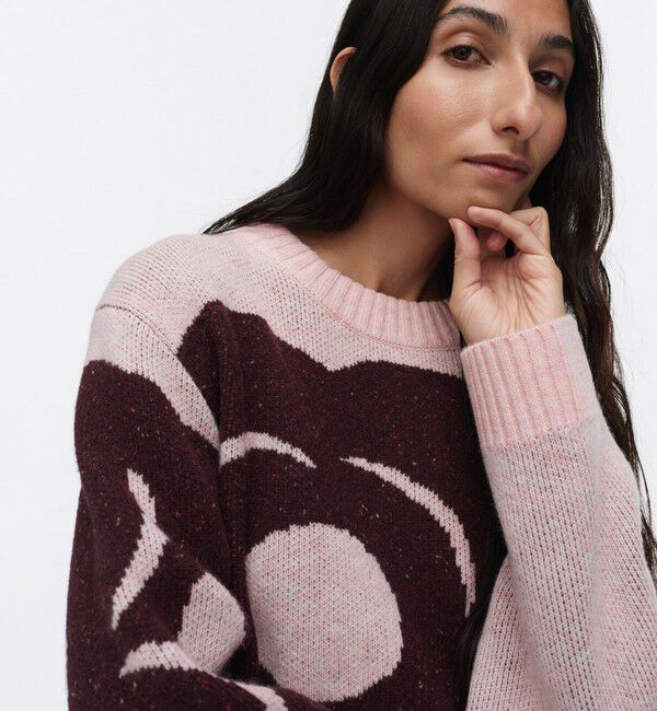 Marimekko「Virtaus Tumma ニット」|ニット・セーター|