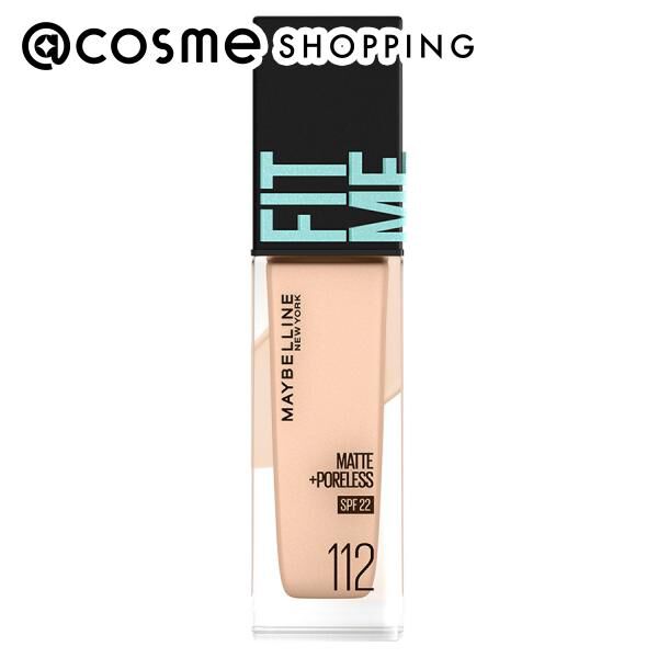 メイベリン　ニューヨーク「メイベリン ニューヨーク フィットミー リキッド ファンデーション R 112 明るい肌色(イエロー系) (30ml)」|ファンデーション|その他