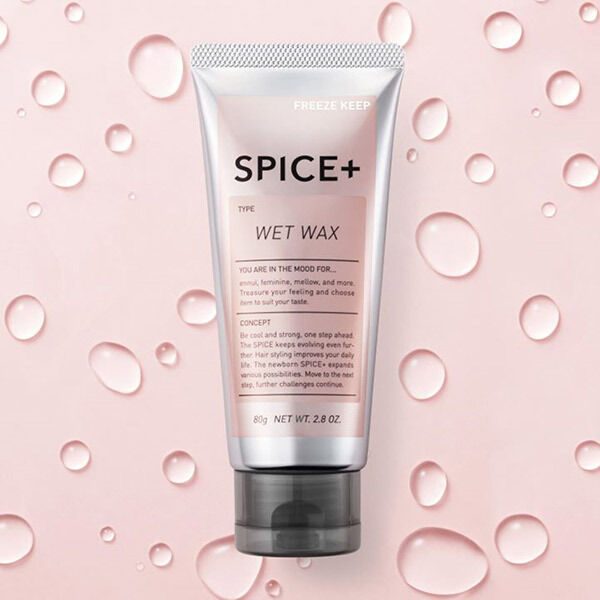  「SPICE+ ウェットワックス 本体/青りんごの香り (80g)」|ヘアスタイリング|