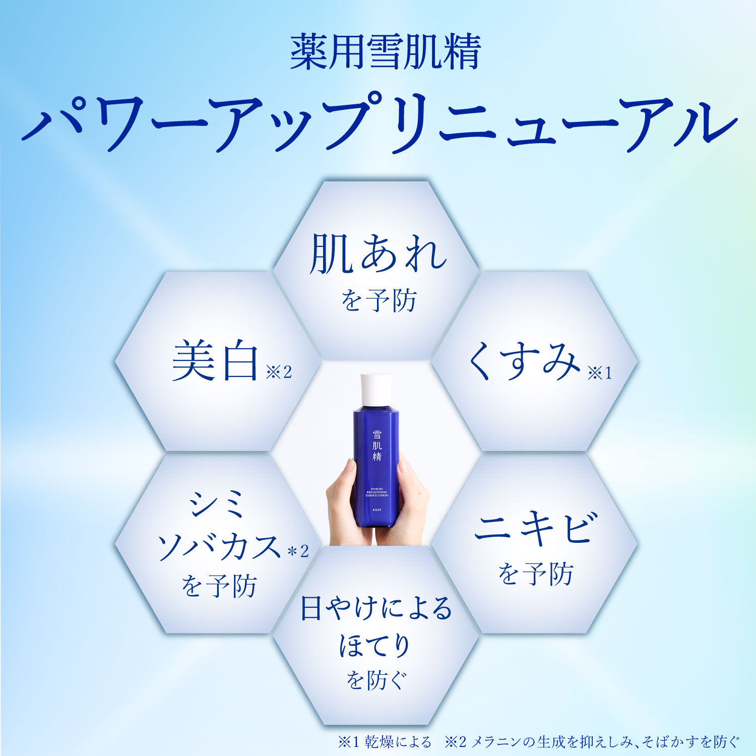  「雪肌精 薬用雪肌精 ブライトニング エッセンス ローション ナチュラルフローラル (350mL)」|化粧水|
