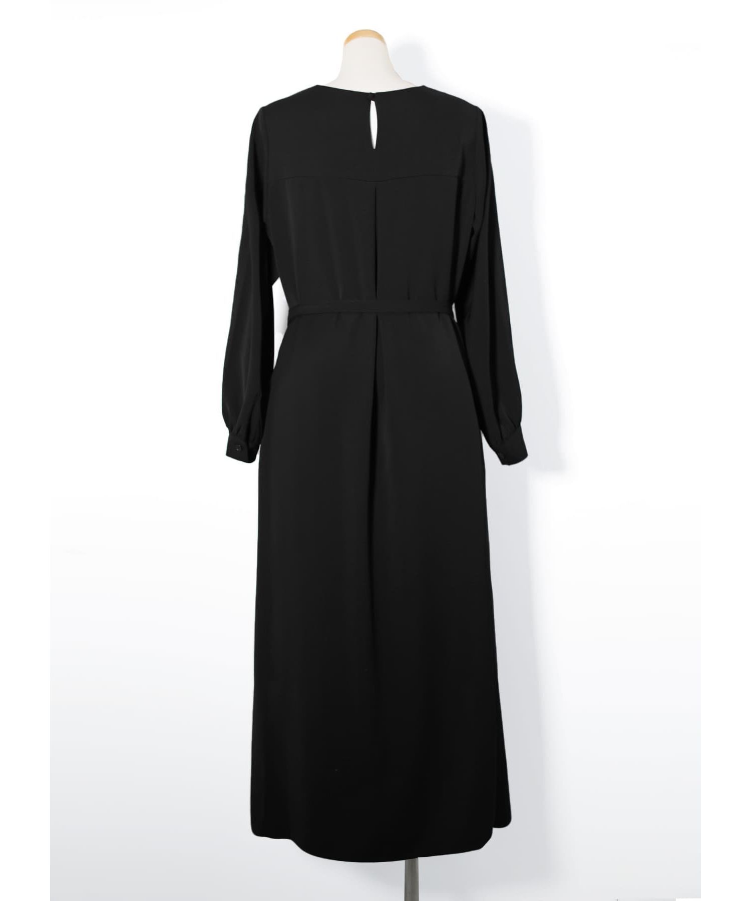 STYLE DELI「ベルト付きラウンドスリットワンピース」|ワンピース|