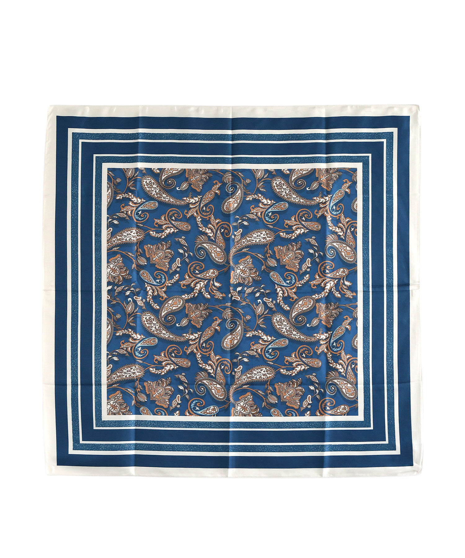  「［90cm&times;90cm］大判ツイルプリントスカーフ」|バンダナ・スカーフ|