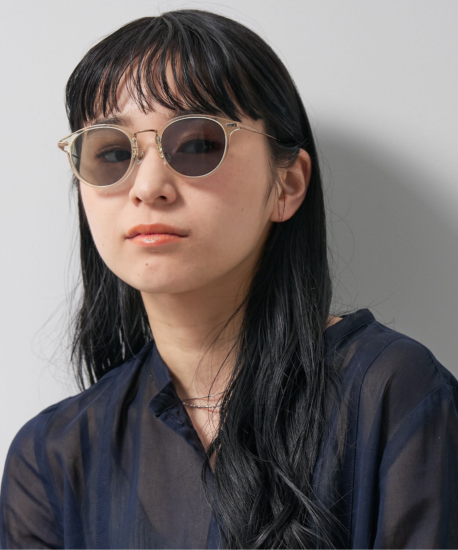  「ボストン型 調光サングラス｜紫外線対策｜レンズの色が変わるサングラス｜Zoff | UNITED ARROWS Wellness」|サングラス|