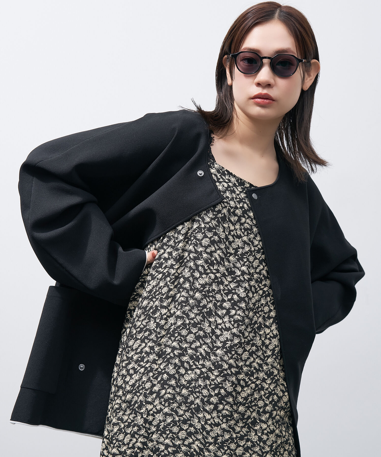  「【WEB限定】ボストン型 サングラス 調光サングラス 紫外線対策 ※一部レンズの色が変わるサングラス 」|サングラス|