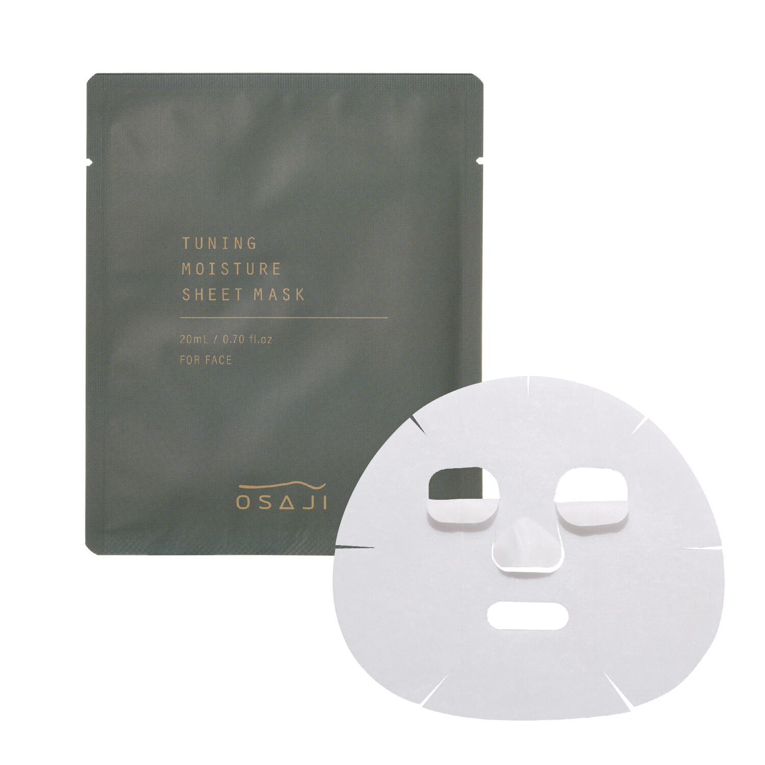 OSAJI「チューニング　モイスチャー　シートマスク　セット（5枚入り）」|フェイスマスク・パック|ー