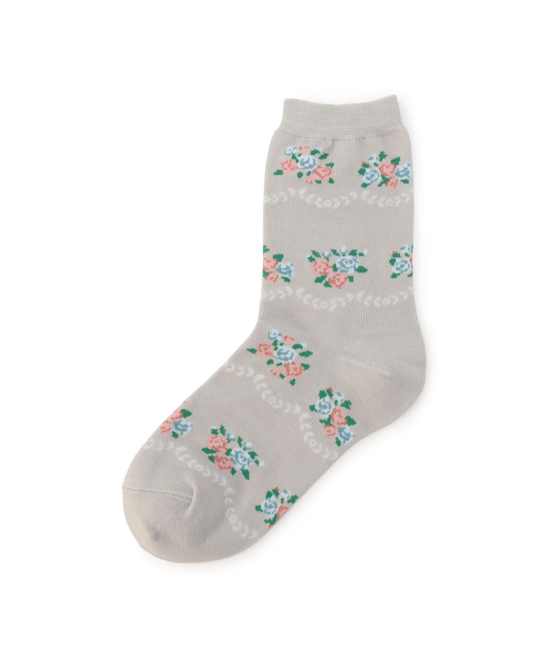 FEILER「ノスタルジックノート　靴下　NLN-260237」|手袋|シルバーグレー