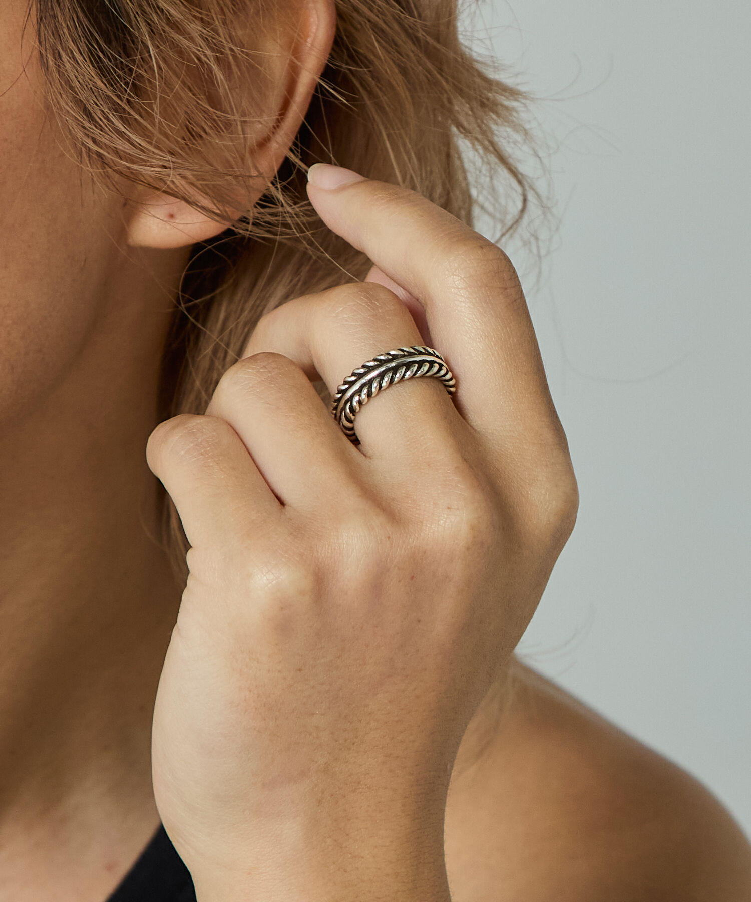 JUPITER-Rozy「【SV】ダブルロープリング」|リング|