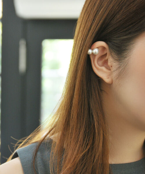 Phoebe「ツインパールイヤリング」|イヤリング|