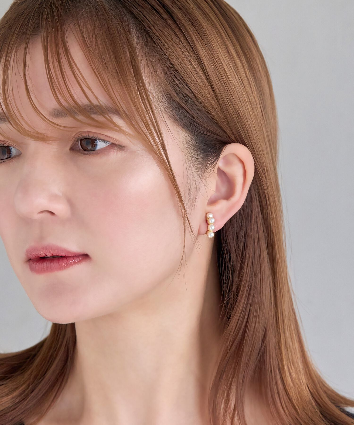 Phoebe「【シリーズ累計販売15000点突破！】【痛くないシリーズ】≪雑誌掲載≫ノーブルパールエアリーイヤリング」|イヤリング|