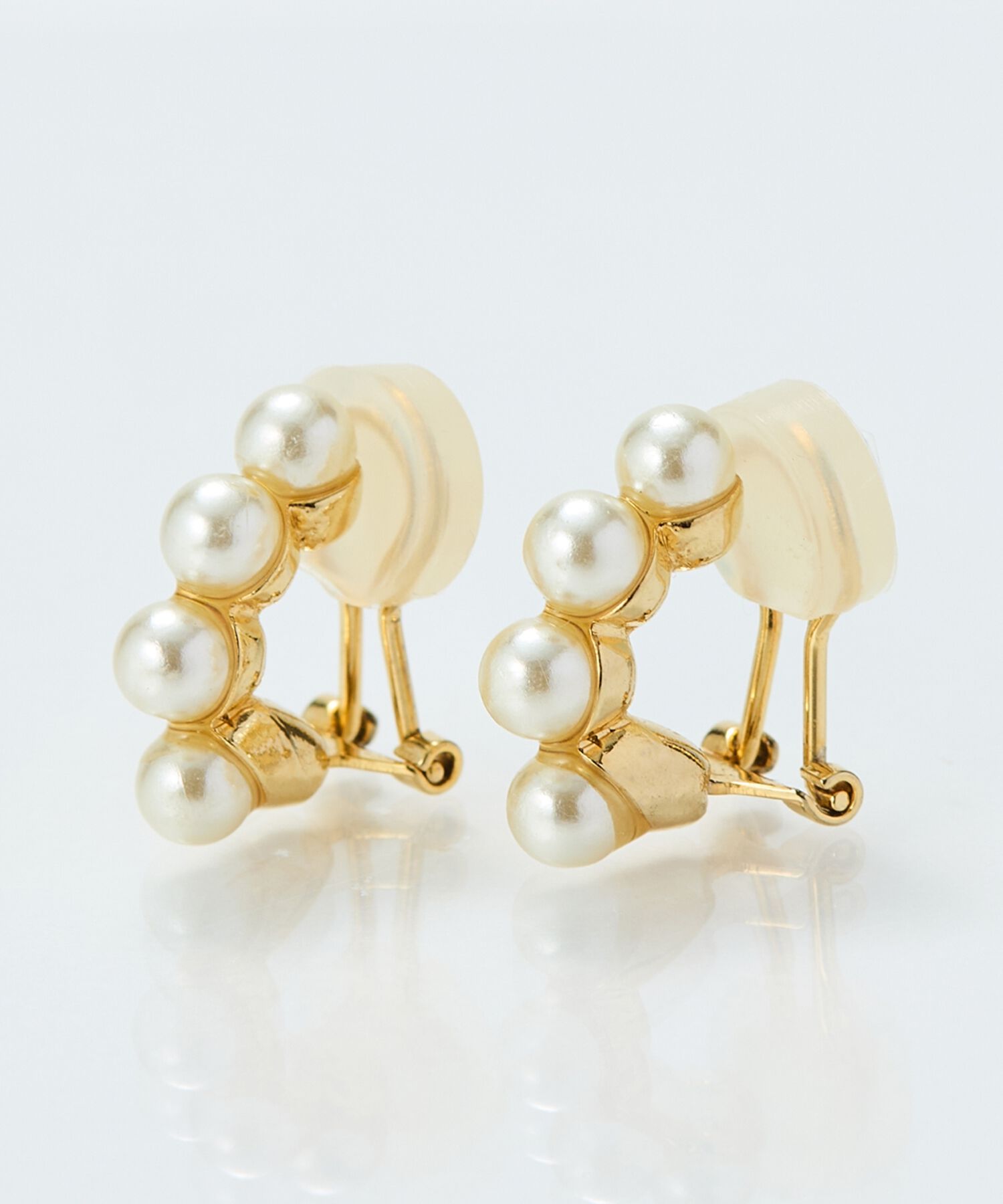 Phoebe「【シリーズ累計販売15000点突破！】【痛くないシリーズ】≪雑誌掲載≫ノーブルパールエアリーイヤリング」|イヤリング|