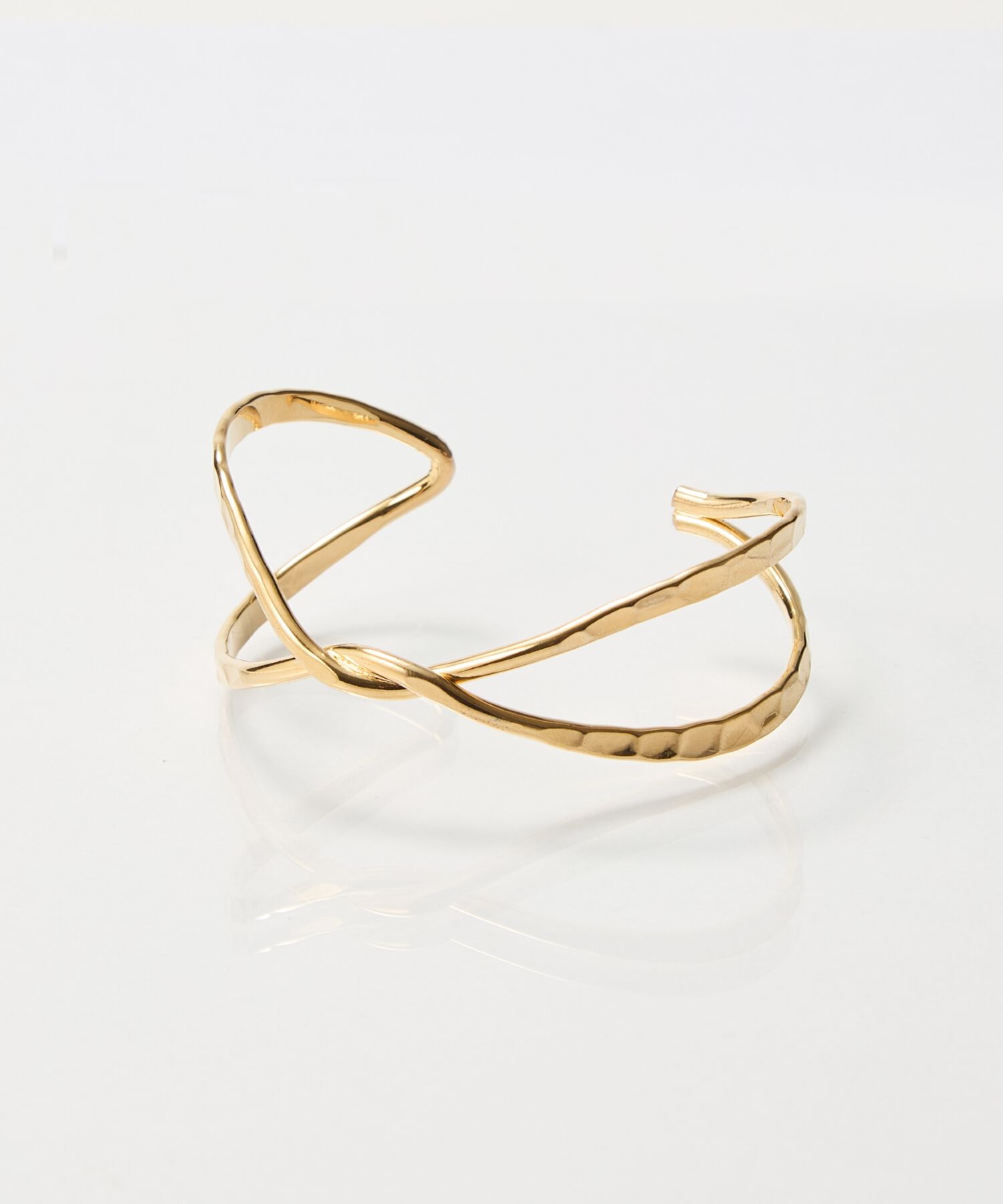 Phoebe「≪雑誌掲載≫トップクロスワイドカフバングル」|ブレスレット・バングル|