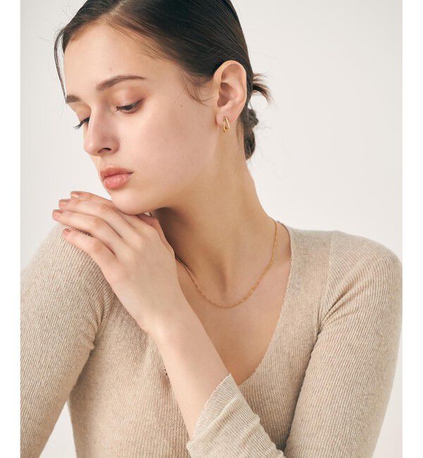 ete「ビジュー ハグピアス」|ピアス|