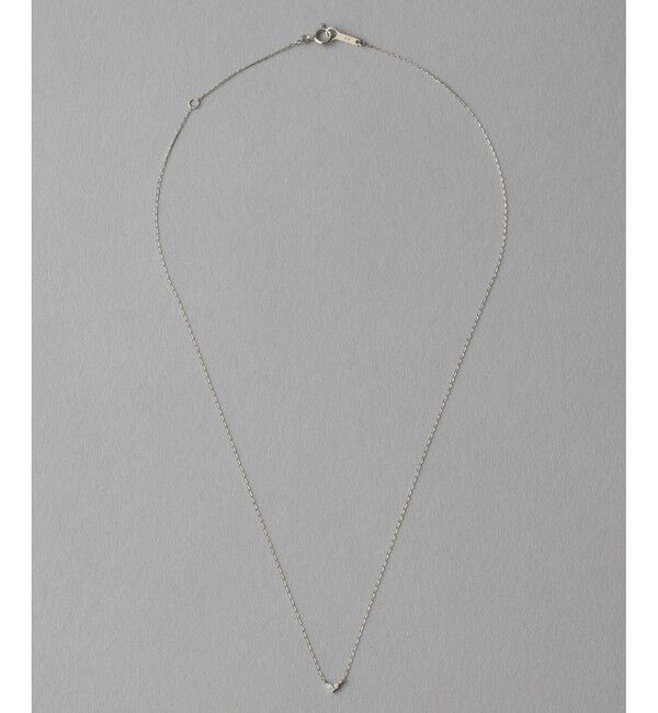 ete「[レイヤード] PT900/850 ダイヤモンド ネックレス」|ネックレス|