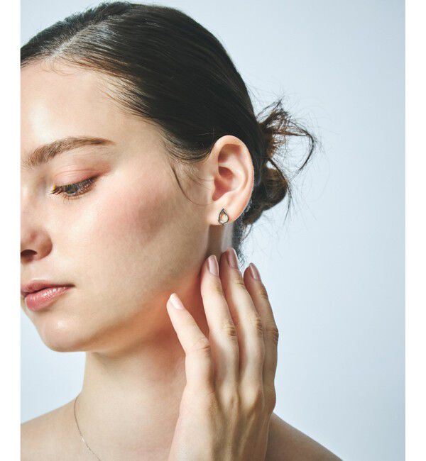 ete「ドロップライン イヤリング」|イヤリング|