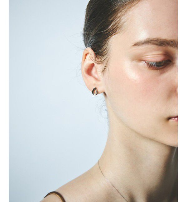 ete「ドロップライン イヤリング」|イヤリング|