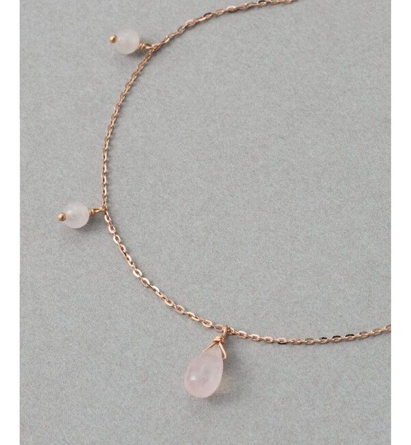 ete「[チェリーブロッサム] K10MPG ローズクォーツ ブレスレット」|ブレスレット・バングル|