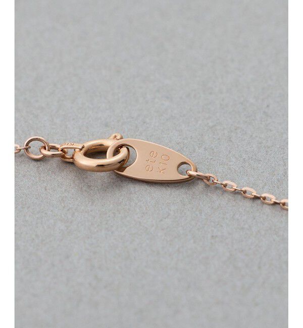 ete「[チェリーブロッサム] K10MPG ローズクォーツ ブレスレット」|ブレスレット・バングル|