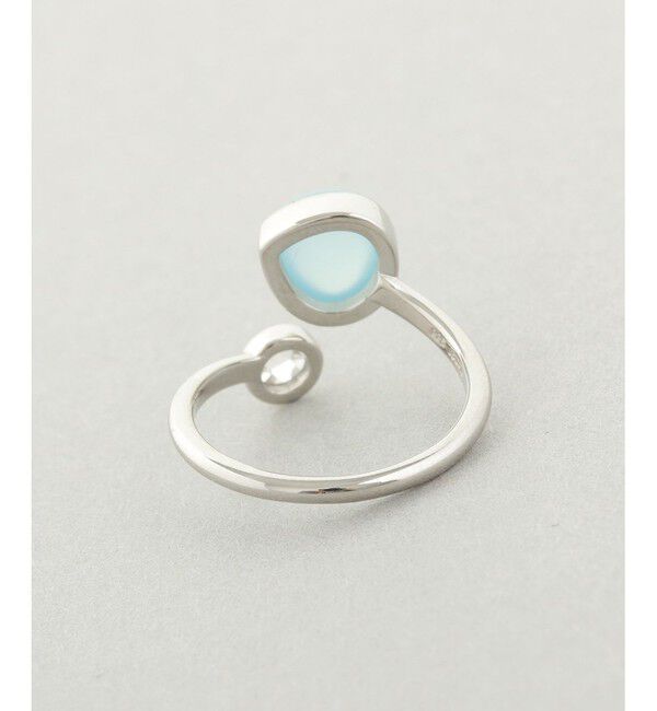 Jouete「フォークリング シーブルーカルセドニー」|リング|