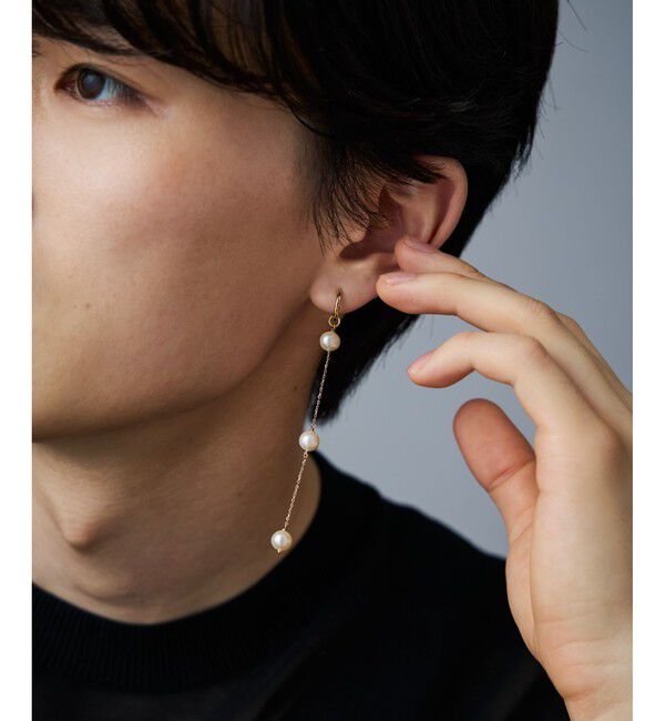 Jouete「イヤリング パール ステーション」|イヤリング|