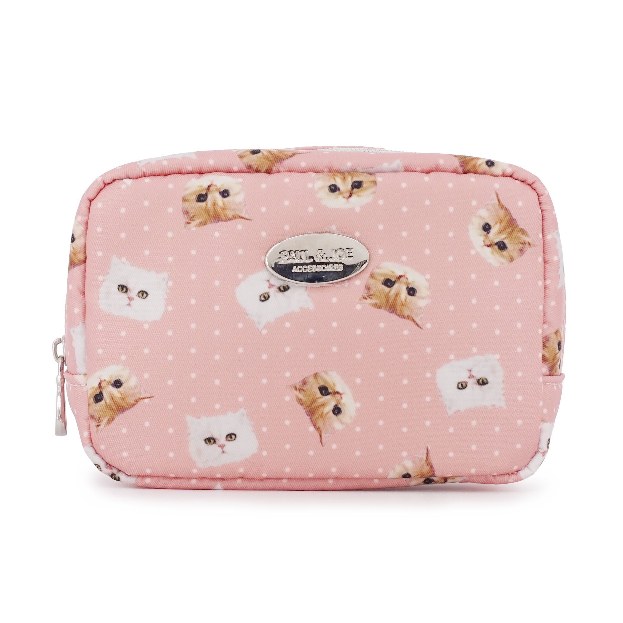 PAUL&JOE「ポーチ／ジブシー＆ヌネット総柄」|ポーチ|オレンジ