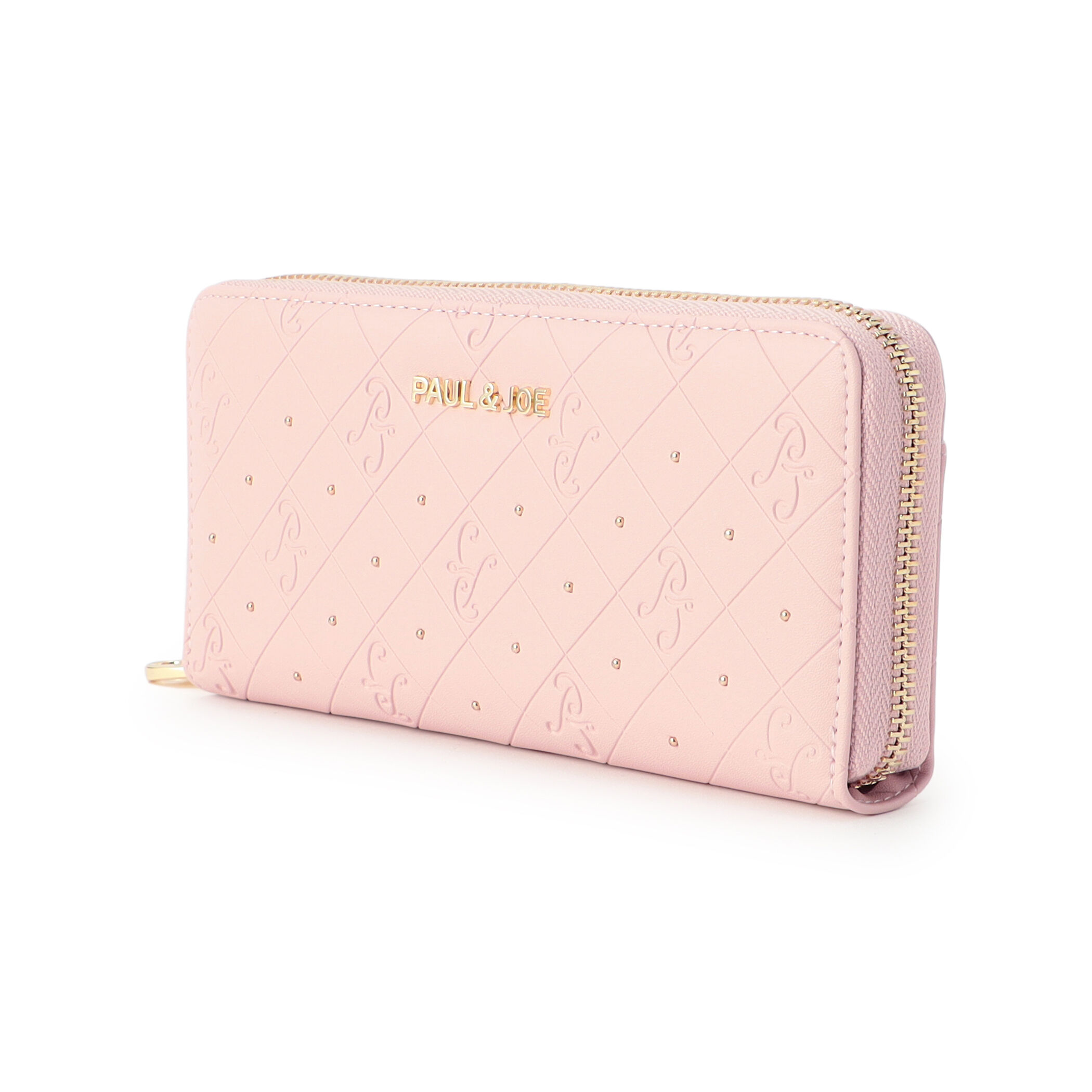 PAUL&JOE「ラウンド束入れ／ロゴエンボス」|財布|