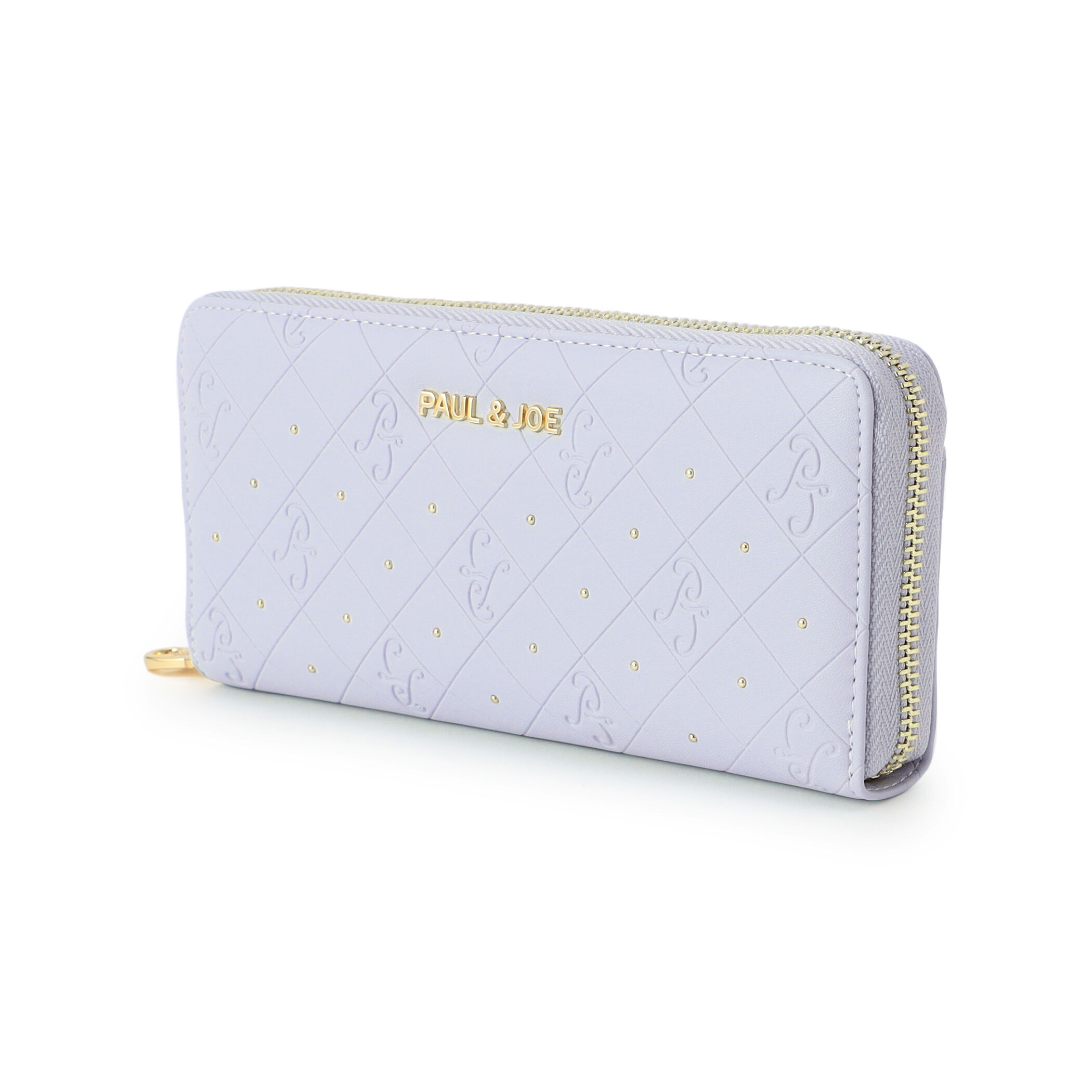 PAUL&JOE「ラウンド束入れ／ロゴエンボス」|財布|