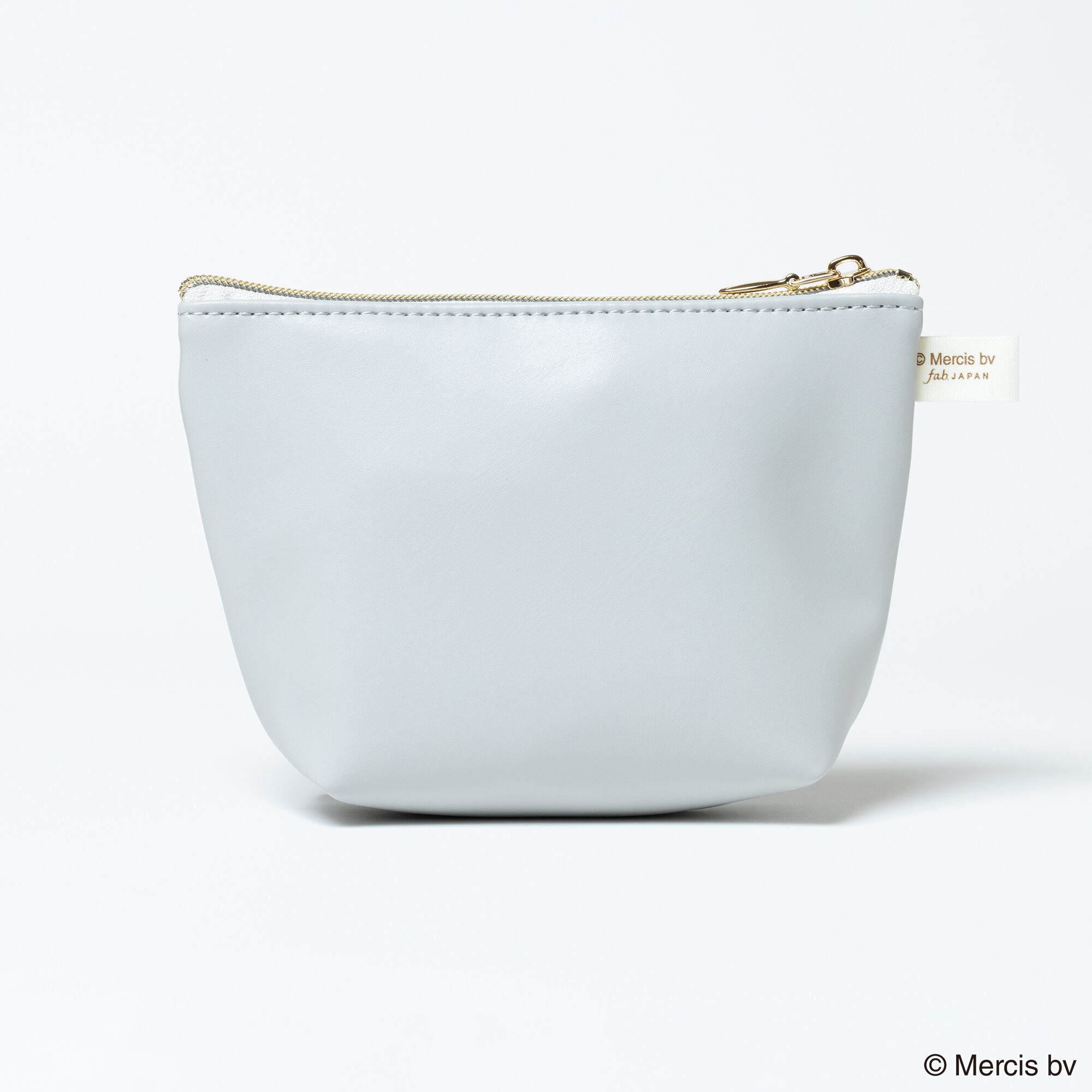  「BRUNA FACE APPLIQUEミニ台形ポーチ」|ポーチ|